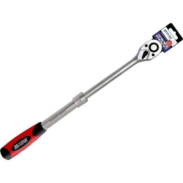 Dedra Grzechotka 1/2"", 72T, CRV 6140, teleskopowa 305-445mm