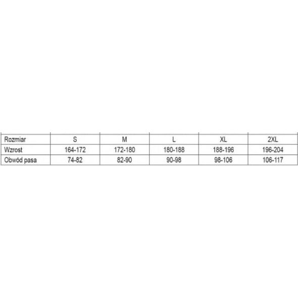 Unimet spodnie ochronne do pasa T601 szaro-czarne rozmiar 58 (BHP T601 58)
