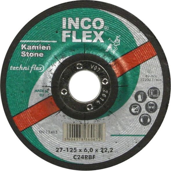 Techniflex TARCZA WYPUKŁA 98C T27 125*6.0*22