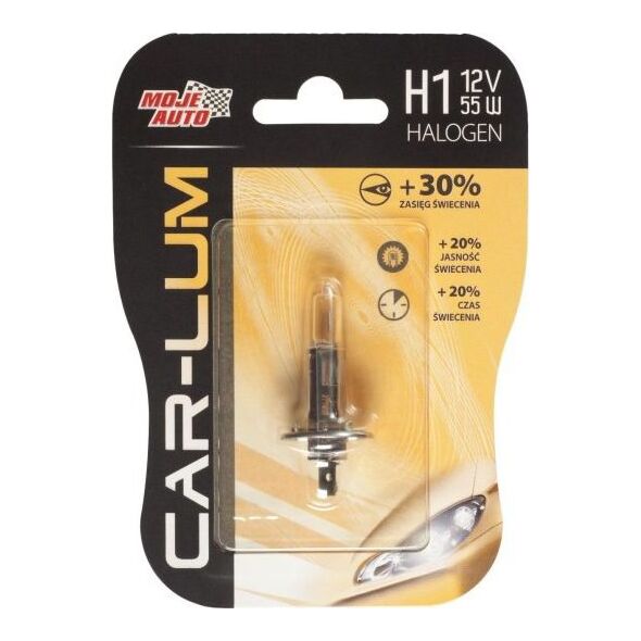 Moje Auto ŻARÓWKA HALOGENOWA 12V 55W H1