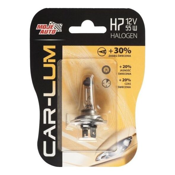 Moje Auto ŻARÓWKA HALOGENOWA 12V 55W H7