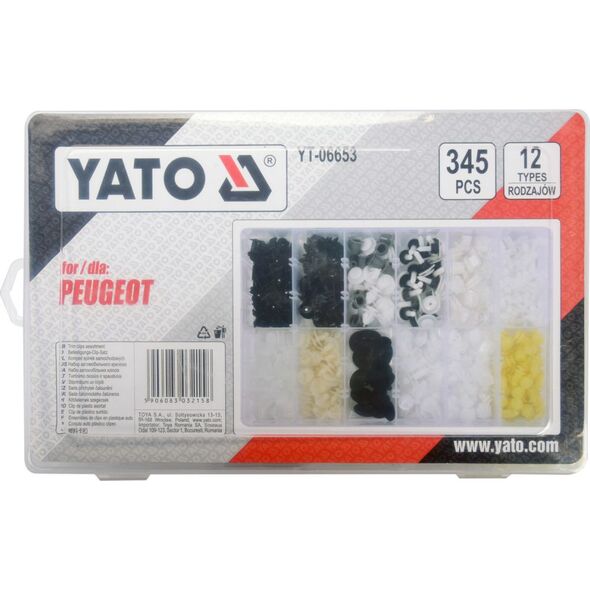 Yato KOMPLET SPINEK SAMOCHODOWYCH PEUGEOT 345SZT