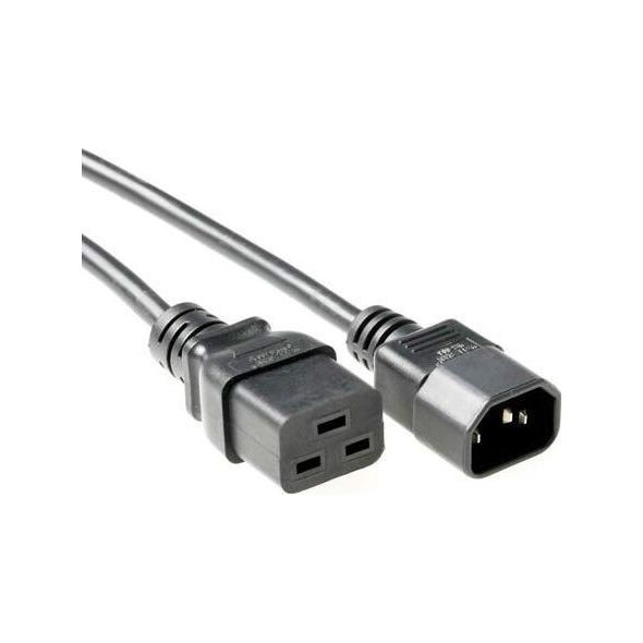 Kabel zasilający MicroConnect Power Cord C19-C14 2m Black