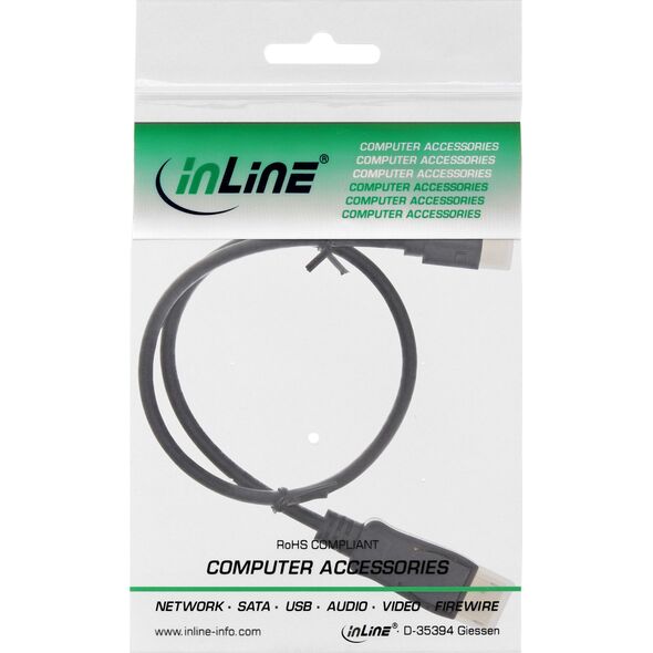 Kabel InLine DisplayPort Mini - DisplayPort 3m czarny (17133S)