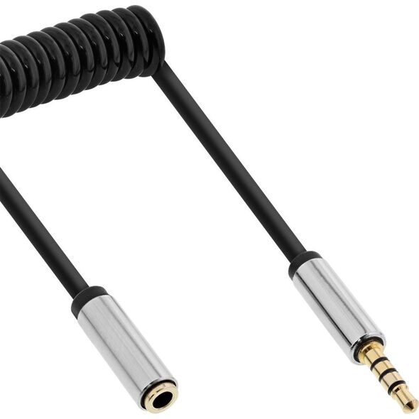 Kabel InLine Jack 3.5mm - Jack 3.5mm 1m srebrny (99281)