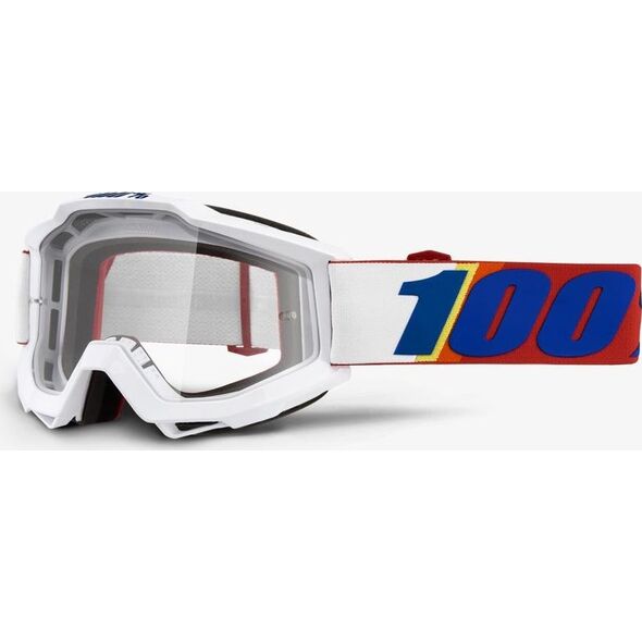 100% Gogle 100% ACCURI MINIMA (Szyba Przezroczysta Anti-Fog) (NEW)