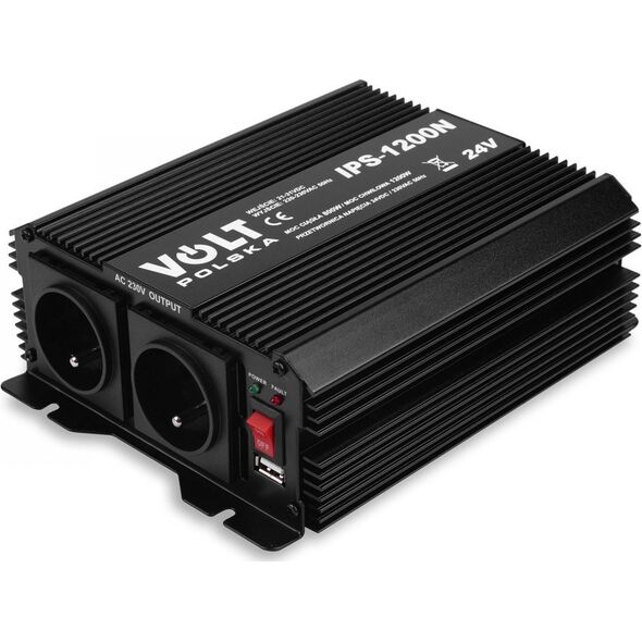 Przetwornica Volt 800/1200W 24/230V
