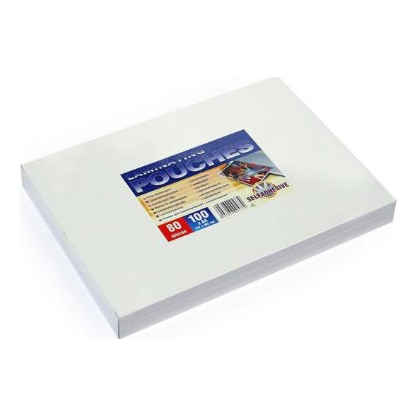 Staples Folia do laminacji samoprzylepna a3 80 mic 100/pac