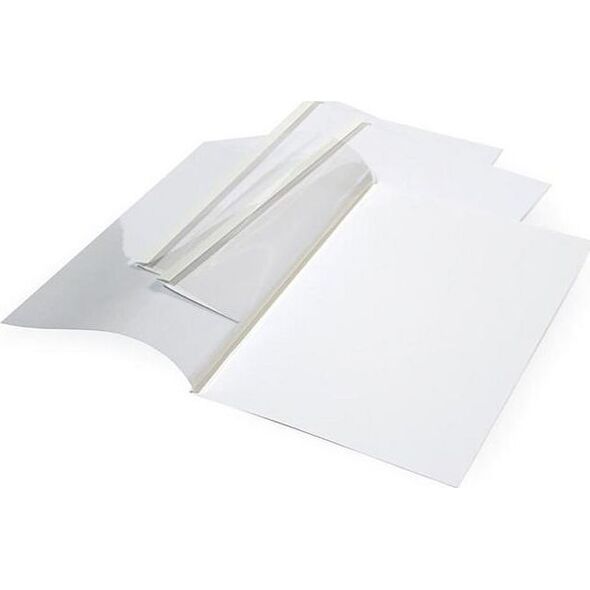 Staples Okładki do termobindowania prestige 9mm biały 10/p