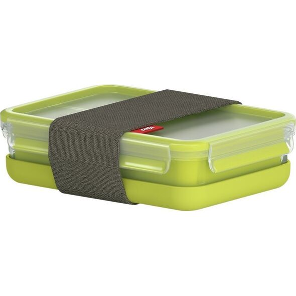 Emsa Emsa Clip&Go Lunchbox 518098 1,2l Transparent/Green