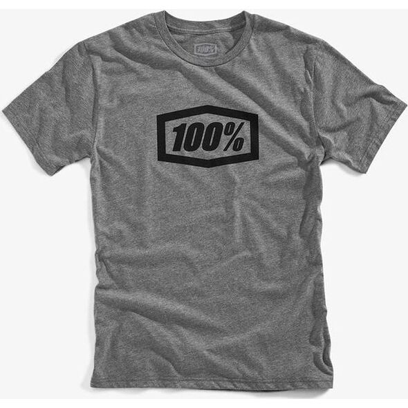 100% Koszulka męska Essential gunmetal heather r. XL