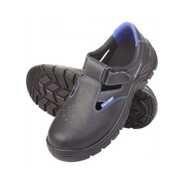 Lahti Pro sandały skórzane czarno-niebieskie "39" (L3060939)