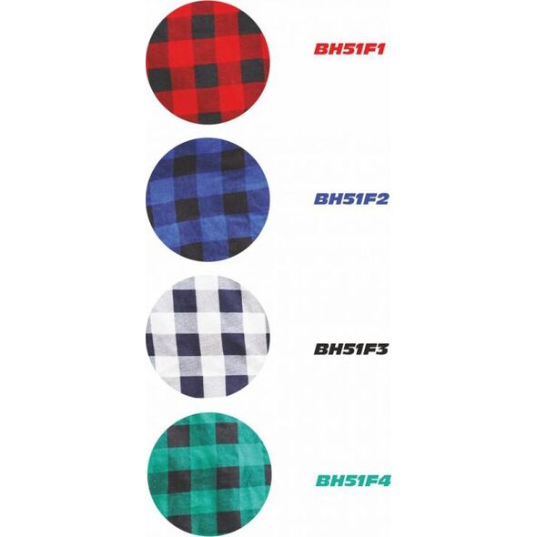 Dedra koszula flanelowa niebieska, rozmiar XL, 100% bawełna (BH51F2-XL)