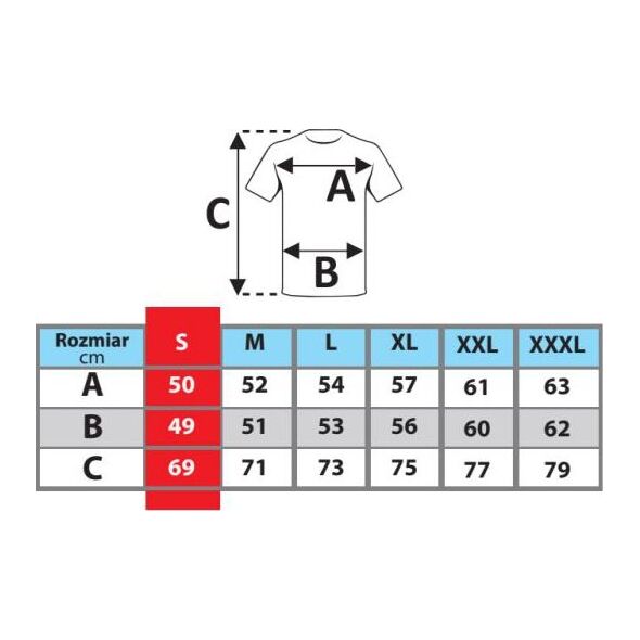 Dedra koszulka męska t-shirt odblaskowa, żółta rozmiar XL (BH81T1-XL)