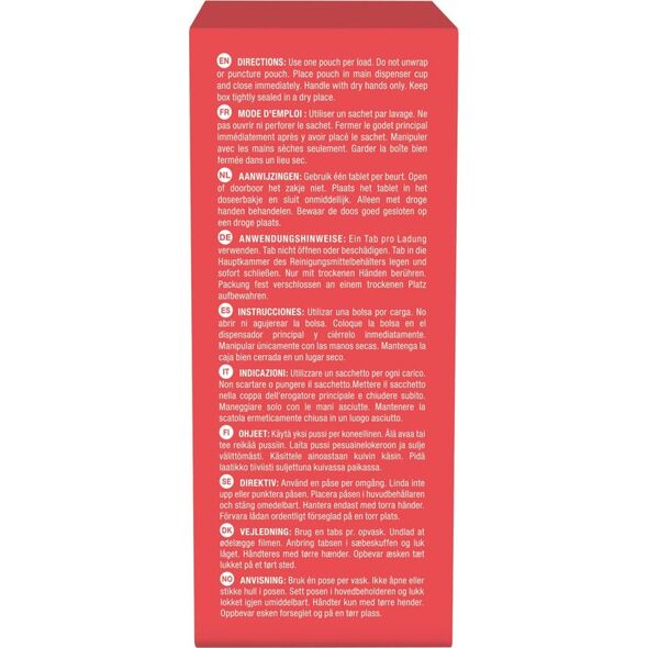 Attitude Tabletki do zmywarki Rozpuszczalne saszetki (26 szt), 520 g