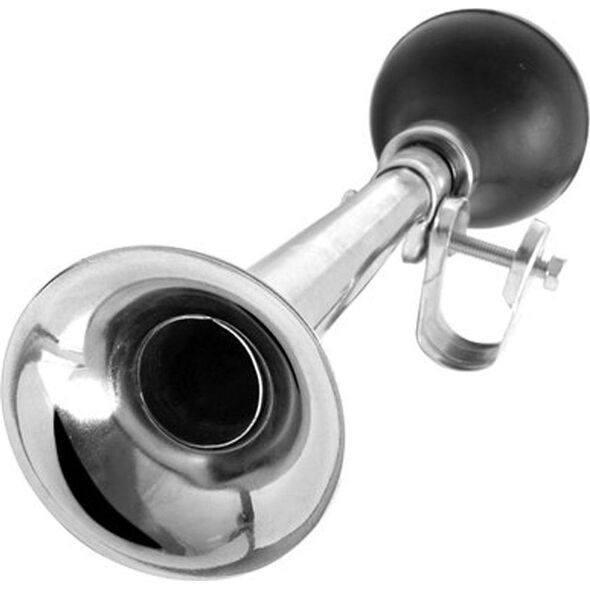 Dunlop Trąbka Klakson Rowerowy Chrom 21cm DUNLOP