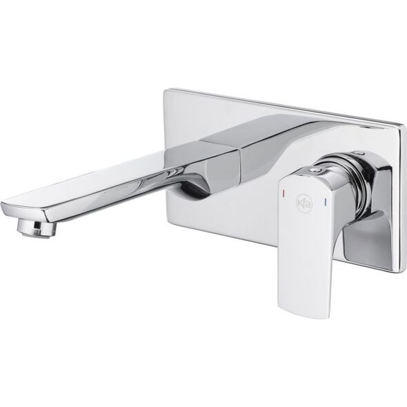 Bateria umywalkowa KFA Mokait ścienna chrom (5539-810-00)