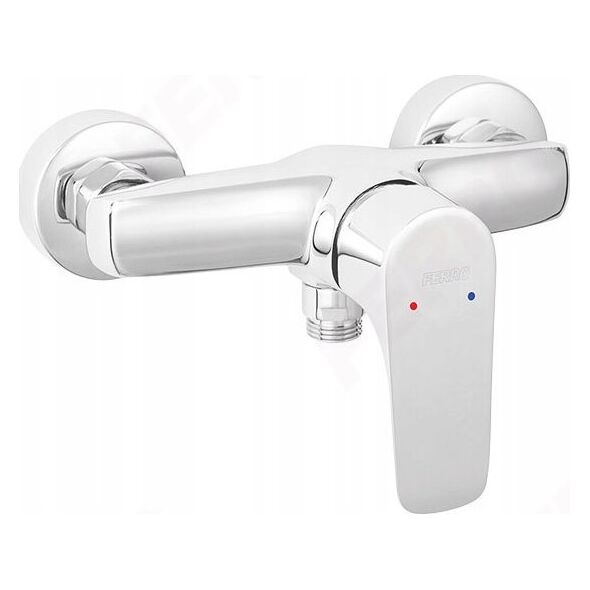 Bateria prysznicowa Ferro BTG7VL BATERIA TIGA VERDELINE NATRYSK. ŚCIENNA, CHROM FERRO // BF.BTG7VL