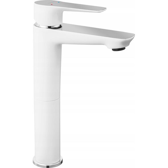 Bateria umywalkowa Ferro BDR2L BATERIA ADORE UMYWALKOWA NABLATOWA 1-OTW.BIAŁY-CHROM // BF.BDR2L