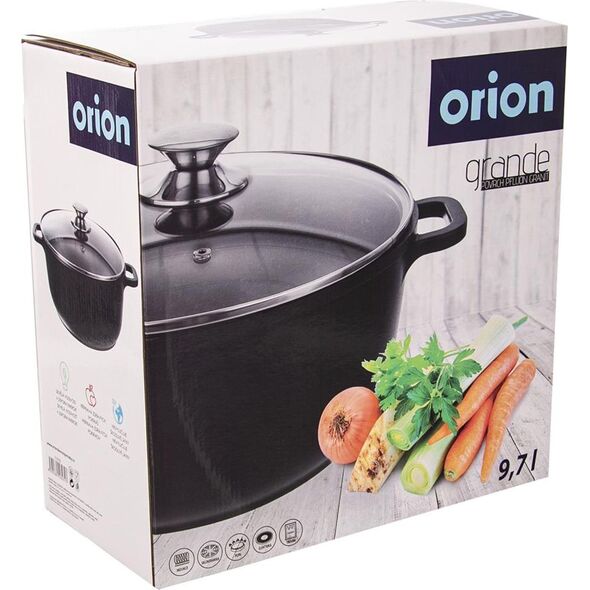 Orion Garnek GRANITOWY 32 cm indukcja GRANDE 9,7L ORION uniwersalny