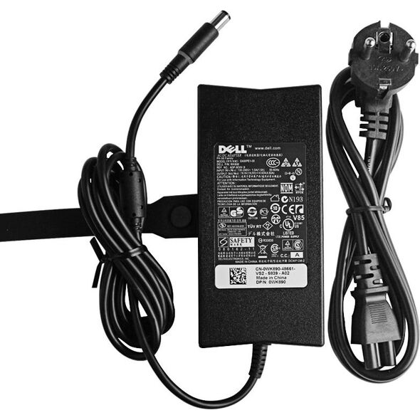 Zasilacz do laptopa Dell 90 W, 5 mm, 4.6 A, 19.5 V (6GYVK)