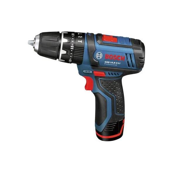 Wiertarko-wkrętarka Bosch GSB 12V-15 12 V 2 x akumulator 2 Ah