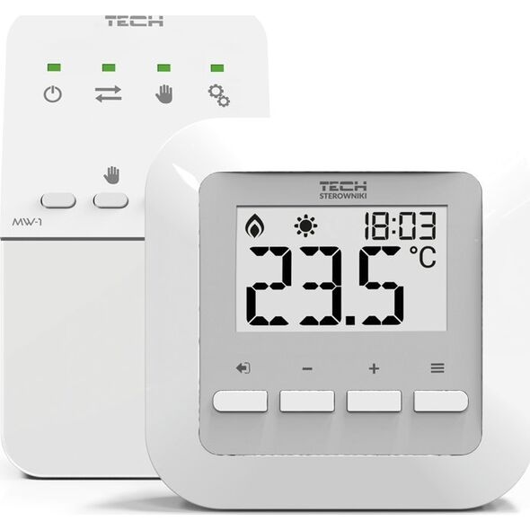 Tech Regulator pokojowy dwustanowy ST-295v2 biały
