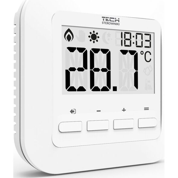 Tech Regulator pokojowy dwustanowy ST-295v2 biały