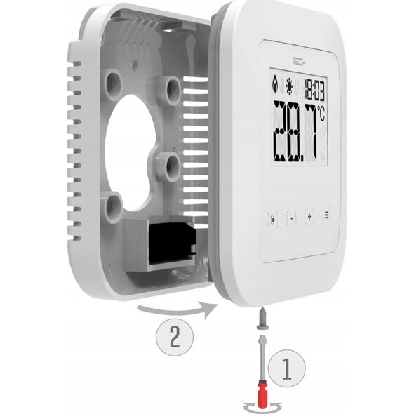Tech Regulator pokojowy dwustanowy ST-295v2 biały