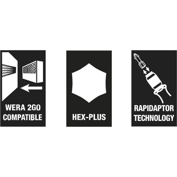 Wera Zestaw bitów Kraftform Kompakt 400 Bit-Check
