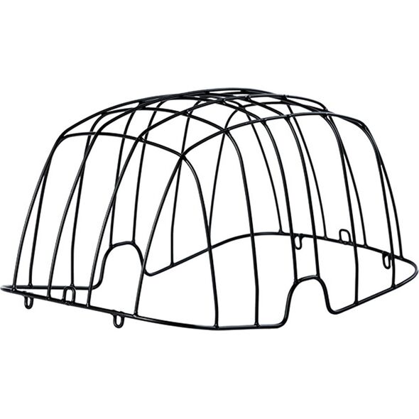 Basil Osłona do kosza dla zwierząt BASIL BUDDY SPACE FRAME, mocowanie na paski, czarna (NEW)