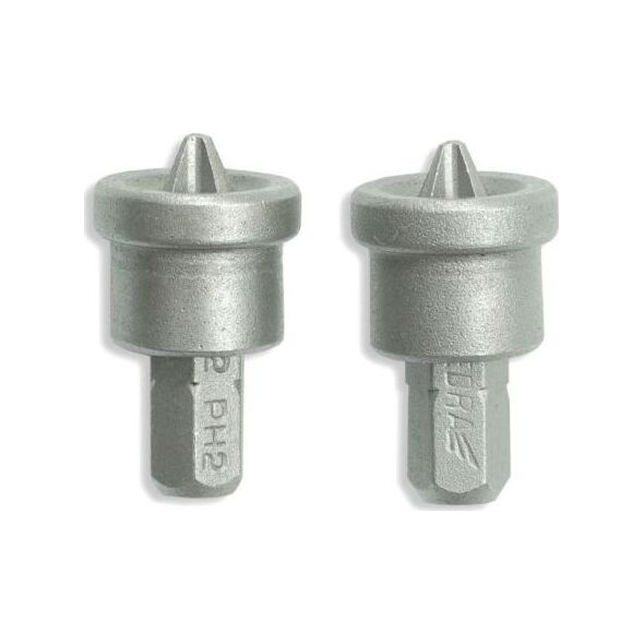 Dedra koncówki krzyżowe z ogranicznikiem PH2x25mm, 2 sztuki blister (18A08PHG20-02)
