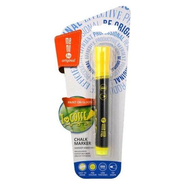 MemoBe Marker kredowy neon żółty MemoBe