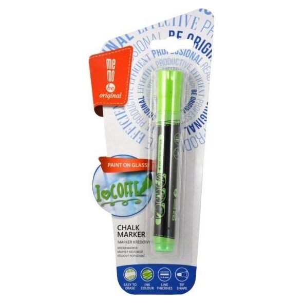 MemoBe Marker kredowy neon zielony MemoBe