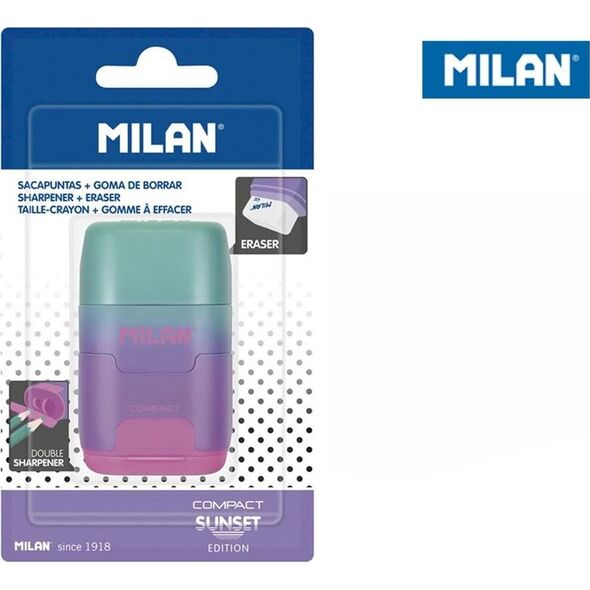 Milan Temperówko-Gumka Compact Sunset MILAN