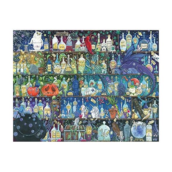 Ravensburger Puzzle 2000 elementów Szafka z trucizną