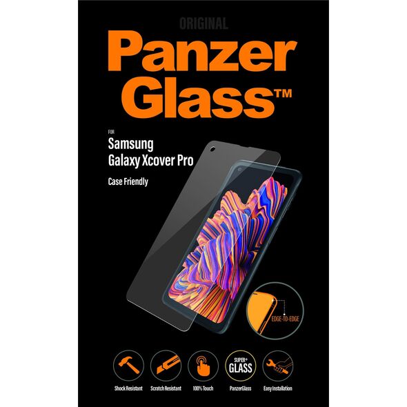PanzerGlass PanzerGlass Samsung Galaxy Xcover Pro Case Friendly Edge-to-Edge