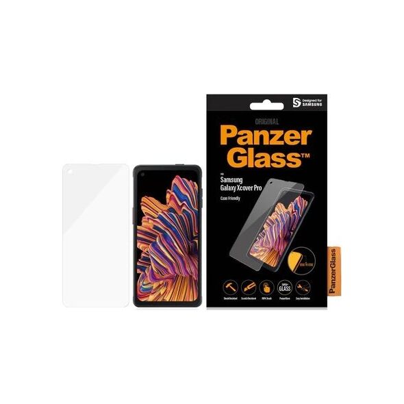 PanzerGlass PanzerGlass Samsung Galaxy Xcover Pro Case Friendly Edge-to-Edge