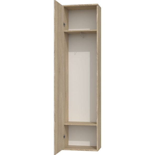 Topeshop SZAFA DUO LUSTRO WIESZAK PRZEDPOKÓJ DĄB SONOMA (DUO SZAFKA SONOMA)