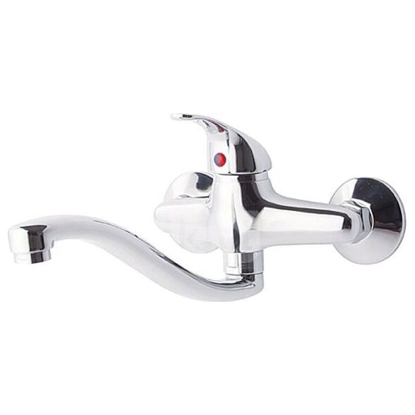 Bateria umywalkowa Perfexim Irys ścienna chrom (35-001-0201-000)