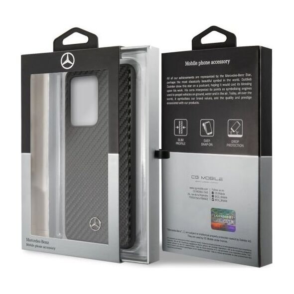 Mercedes Mercedes MEHCS69SRCFBK S20 Ultra G988 hard case black/czarny Dynamic