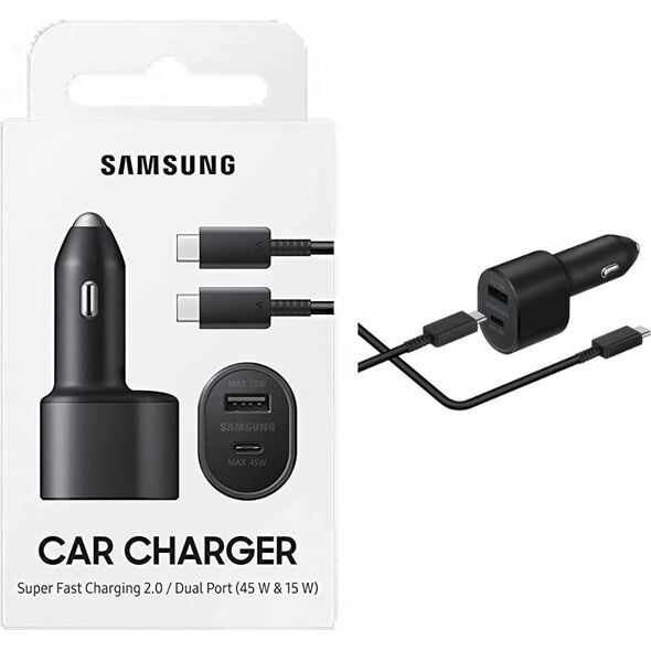 Ładowarka Samsung 1x USB-A 1x USB-C 3 A  (EP-L5300XBEGEU)