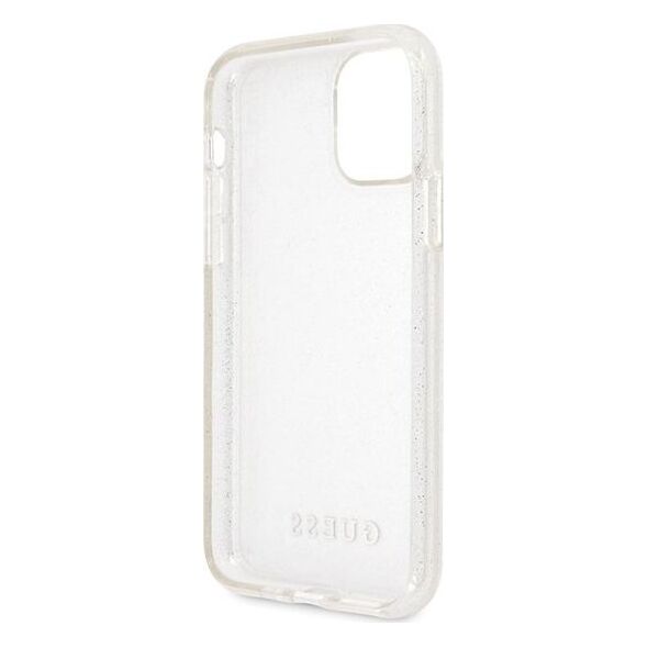 Guess Guess GUHCN58PCGLSI iPhone 11 Pro srebrny/silver hard case Glitter