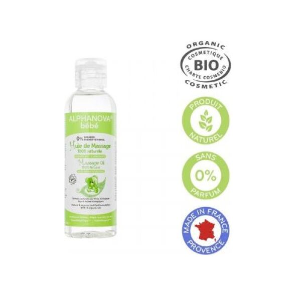 Alphanova Alphanova Bebe Olejek do Masażu 100ml uniwersalny
