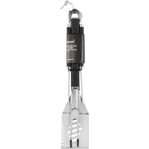 Mustang zestaw sztućców do grilla BBQ 47 cm, 3 sztuki (29453365)