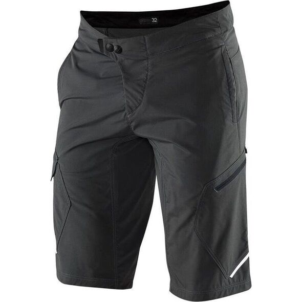 100% Szorty męskie 100% RIDECAMP Shorts charcoal roz.36 (50 EUR) (NEW)