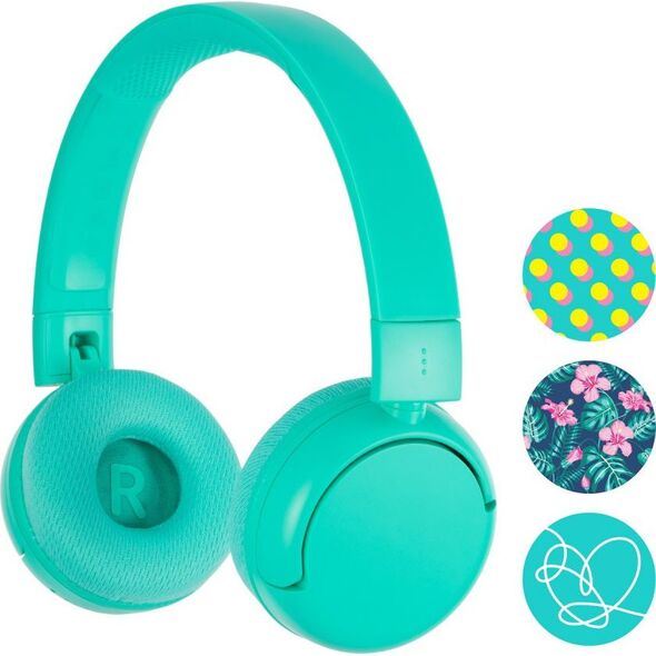 Słuchawki BuddyPhones POP (BT-BP-POP-TURQ)