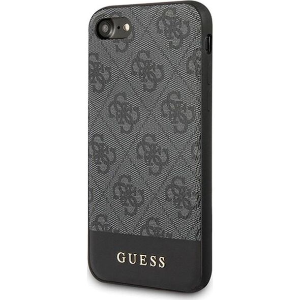 Guess Guess 4G Bottom Stripe Collection iPhone SE 2020/8/7 szary