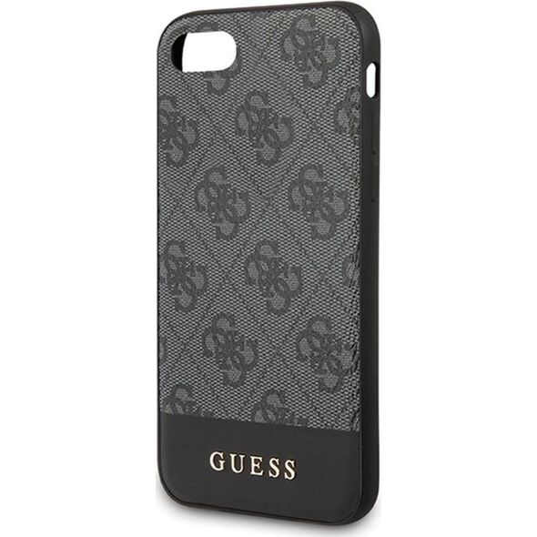 Guess Guess 4G Bottom Stripe Collection iPhone SE 2020/8/7 szary