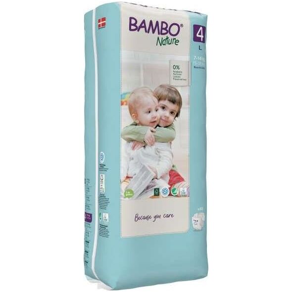 Bambo Nature 3, 4-8 kg, 52 szt.